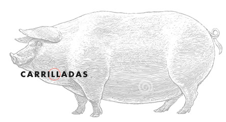 El Cerdo: Carrilladas